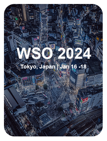 World Symposium on Orthopaedics WSO on January 16-18, 2024 in Minato, Japan