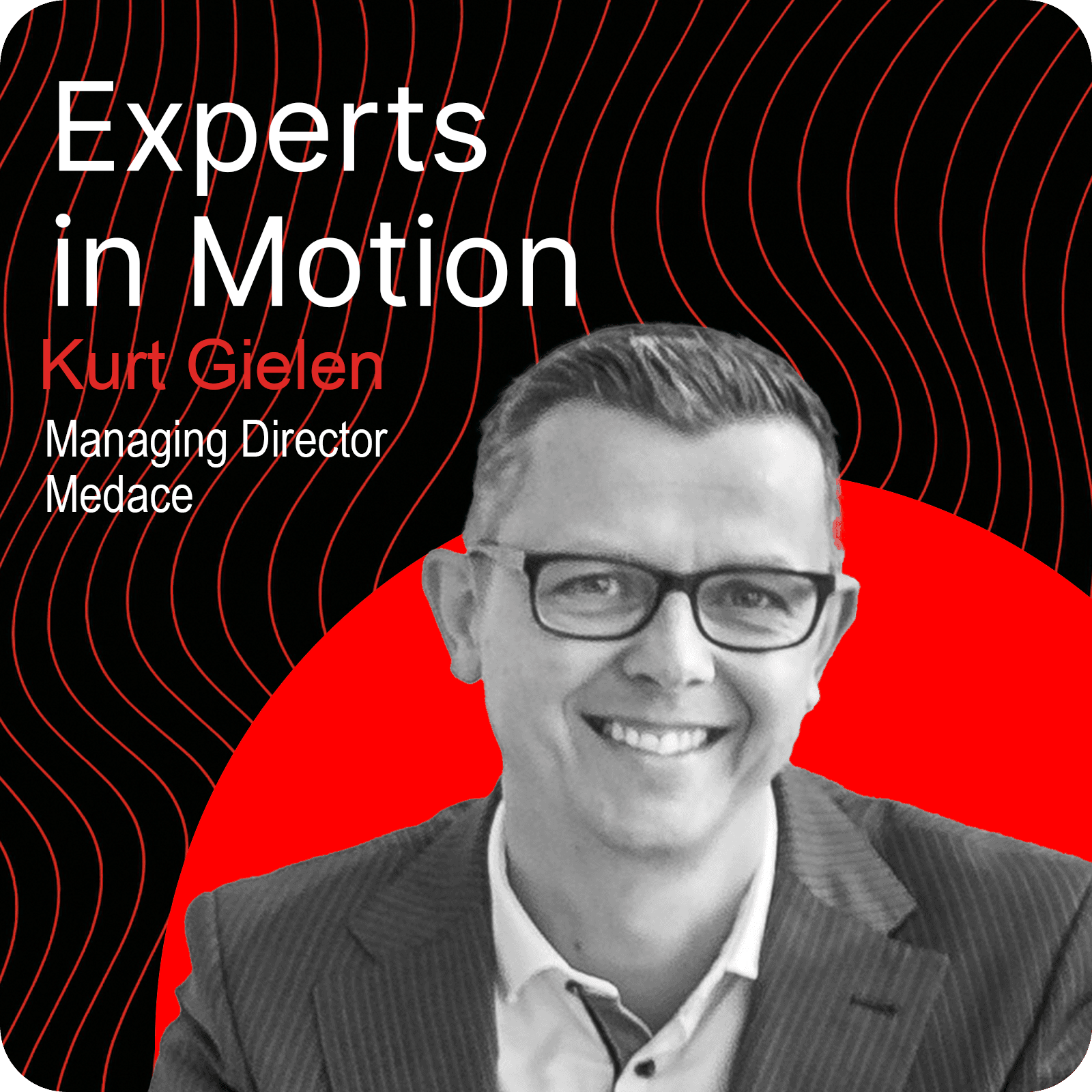 expert in motion Kurt Gielen Medace square